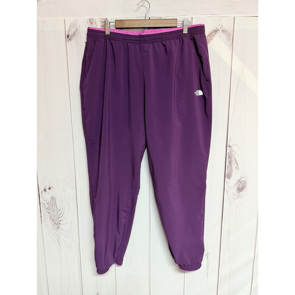 The North Face Womens Wander Joggers 2.0 XL Purple FlashDry-XD EUC